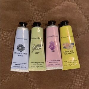 Crabtree & Evelyn Hand Cream Collection - Blue, Green, Pink, Yellow